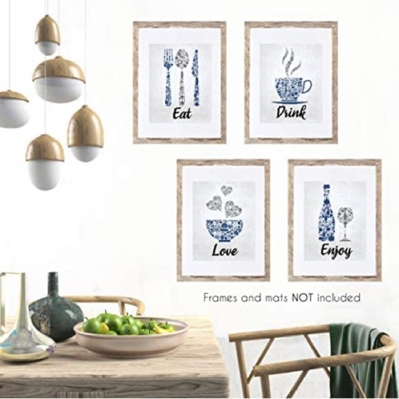 Other - Mosaic Vintage Inspirational Kitchen Restaurant Cafe Bar Wall Art Decorations